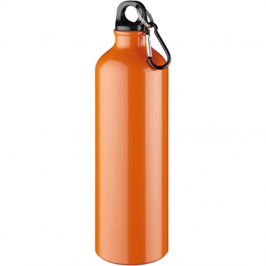 Logo trade liikelahjat mainoslahjat kuva: Oregon 770 ml:n alumiininen vesipullo karabiinikoukulla