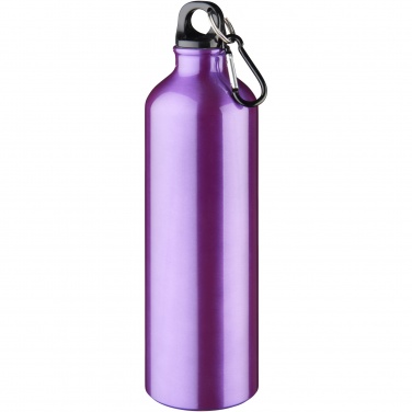Logotrade liikelahja mainoslahja kuva: Oregon 770 ml:n alumiininen vesipullo karabiinikoukulla