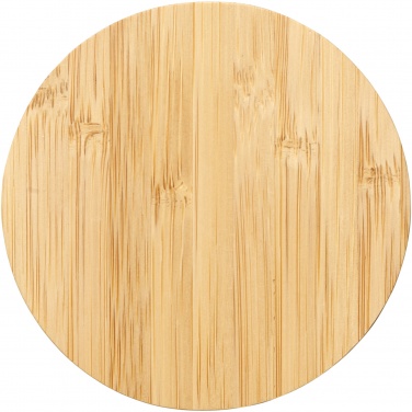 Logo trade liikelahja mainoslahja tuotekuva: Essence-latausalusta 5W, langaton, bambua