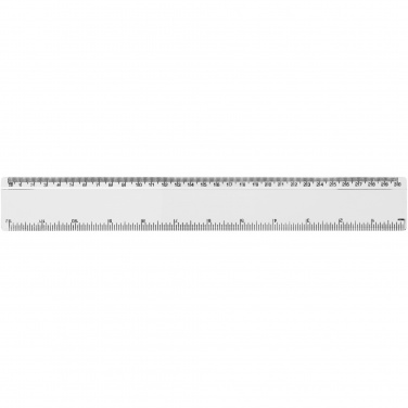Logotrade mainostuotet kuva: Renzo-viivain, 30 cm, muovinen