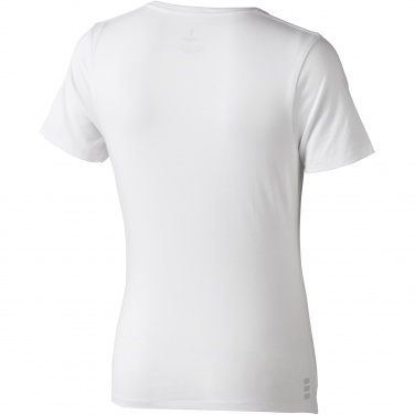 Logo trade liikelahjat tuotekuva: Kawartha short sleeve women's organic V-neck t-shirt