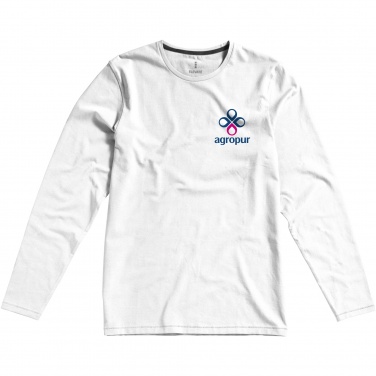 Logotrade mainoslahjat kuva: Ponoka long sleeve men's organic t-shirt