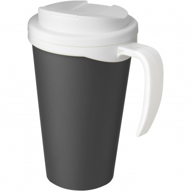 Logotrade mainostuote tuotekuva: Americano® Grande 350 ml muki, läikyttämätön kansi