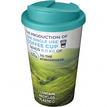 Logotrade liikelahjat mainoslahjat tuotekuva: Brite-Americano® 350 ml muki, läikyttämätön kansi