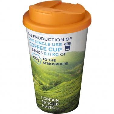 Logotrade liikelahja mainoslahja kuva: Brite-Americano® 350 ml muki, läikyttämätön kansi