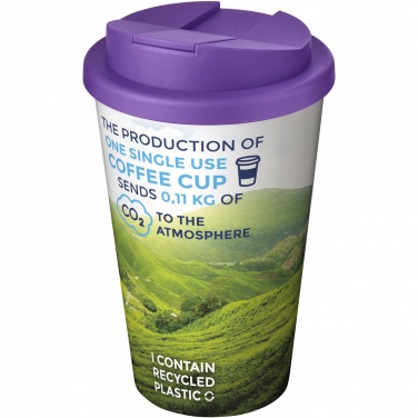 Logo trade mainostuotet tuotekuva: Brite-Americano® 350 ml muki, läikyttämätön kansi