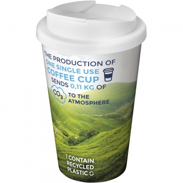 Logotrade mainostuote tuotekuva: Brite-Americano® 350 ml muki, läikyttämätön kansi