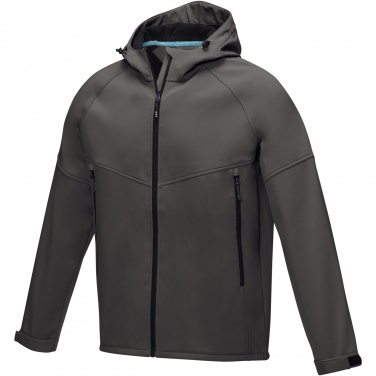 Logo trade liikelahjat mainoslahjat kuva: Coltan-softshell-takki miehille, GRS-kierrätetty