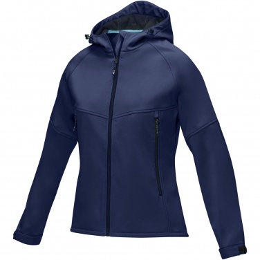 Logo trade mainoslahjat tuotekuva: Coltan-softshell-takki naisille, GRS-kierrätetty