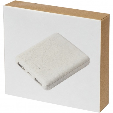Logotrade liikelahja mainoslahja kuva: Asama-varavirtalähde, 5 000 mAh, vehnänolkea