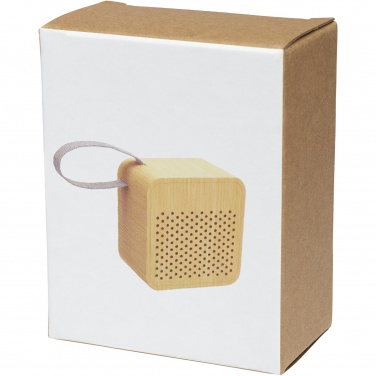 Logotrade mainoslahja tuotekuva: Arcana Bluetooth® -kaiutin, bambua