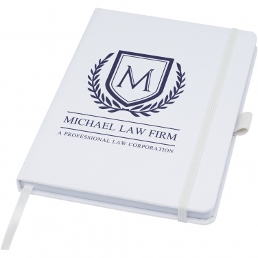 Logo trade liikelahjat mainoslahjat kuva: Honua A5-muistikirja kierrätyspaperista ja kierrätetyllä PET-kannella