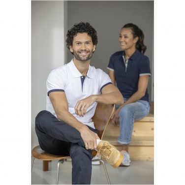 Logo trade mainostuotet tuotekuva: Morgan naisten lyhythihainen poolopaita, kaksisävyinen