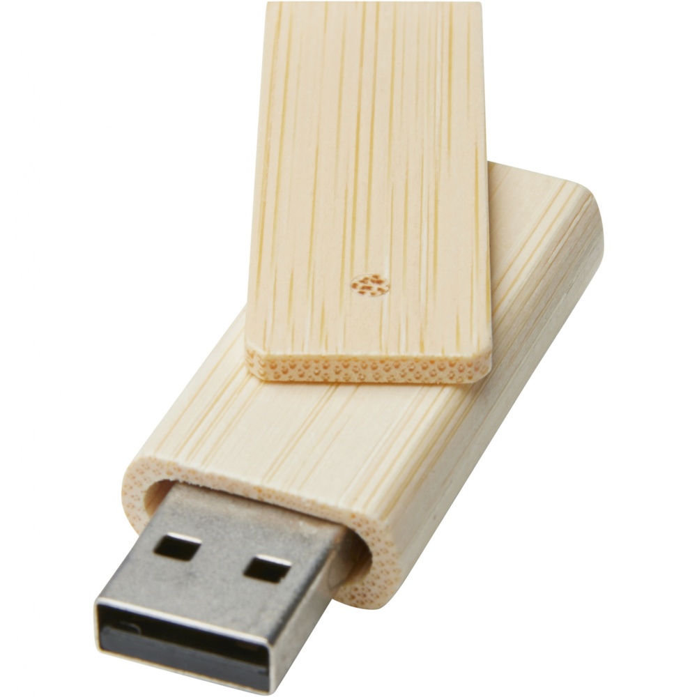 Logotrade mainoslahja ja liikelahja kuva: Rotate 16 Gt bambuinen USB-muistitikku