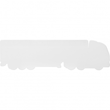 Logo trade mainoslahja ja liikelahja tuotekuva: Tait 15 cm Kuorma-auton muotoinen, kierrätysmuovinen viivain