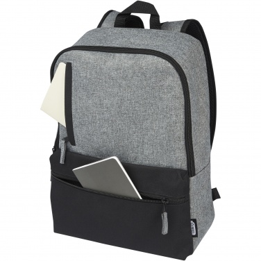 Logotrade mainostuotet kuva: Reclaim 15" GRS-kierrätetty kaksivärinen reppu kannettavalle 14 l