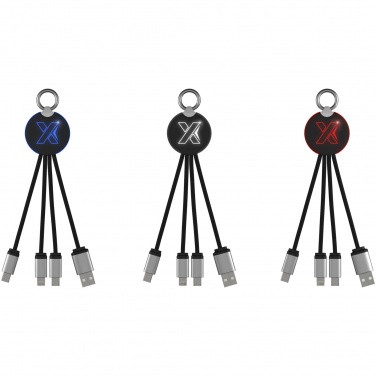 Logo trade mainostuote kuva: SCX.design C16 -kaapeli, pyöreä, valaistuva