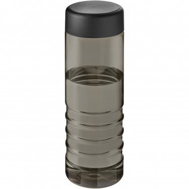 Logo trade mainoslahja ja liikelahja tuotekuva: H2O Active® Eco Treble 750 ml:n urheilujuomapullo kierrekannella