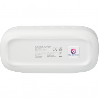 Logo trade mainoslahjat tuotekuva: Stark 2.0 5 W:n kierrätysmuovinen IPX5 Bluetooth® -kaiutin 