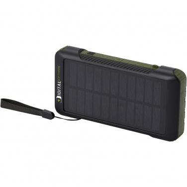 Logotrade liikelahjat kuva: Soldy 10 000 mAh:n RCS-kierrätetystä muovista valmistettu aurinkodynamovaravirtalähde