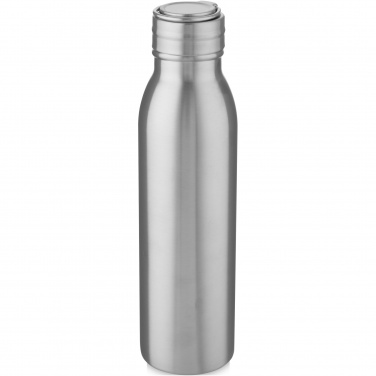 Logo trade mainostuotet tuotekuva: Harper 700 ml:n RCS-sertifioidusta ruostumattomasta teräksestä valmistettu vesipullo metallisilmukalla