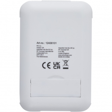 Logotrade liikelahjat kuva: Savvy kierrätysmuovista valmistettu modulaarinen latauskaapeli puhelintelineellä