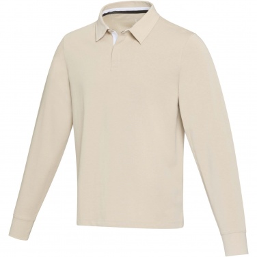 Logotrade mainoslahjat ja liikelahjat tuotekuva: Clyde unisex organic rugby polo sweatshirt