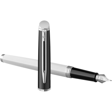 Logotrade mainoslahja ja liikelahja kuva: Waterman Hemisphere värit peittävä mustekynä Palladium pinnoitteella.