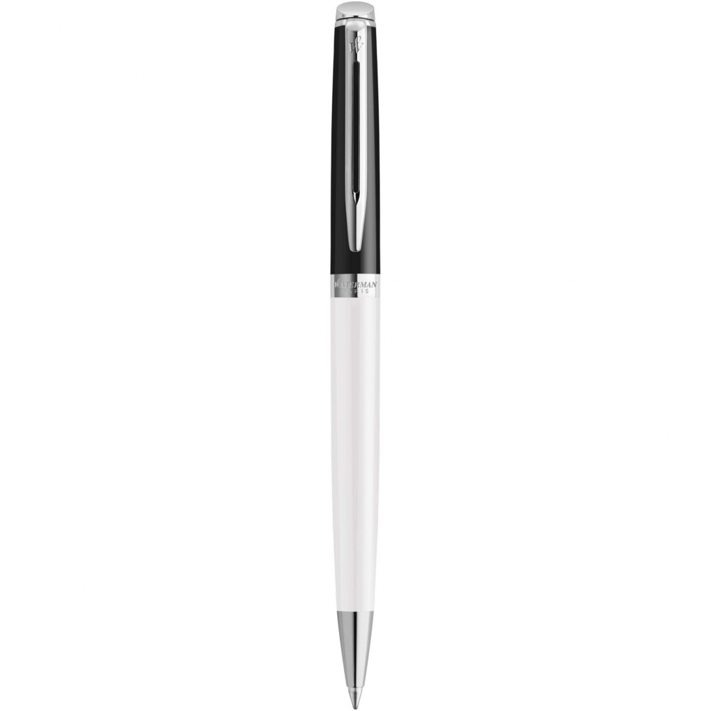 Logotrade mainostuote tuotekuva: Waterman Hemisphere värit peittävä kuulakärkikynä Palladium pinnoitteella.
