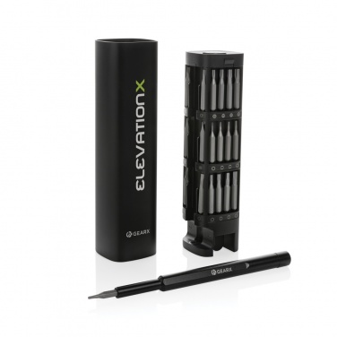 Logotrade liikelahja mainoslahja kuva: Gear X tarkkuusruuvimeisselisetti 46 osainen RCS alumiinista