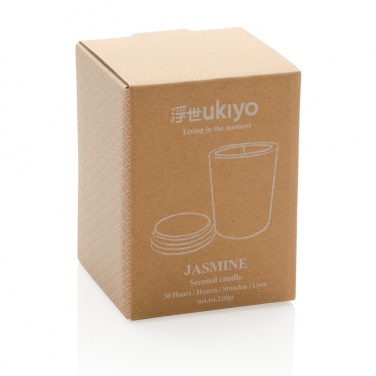 Logo trade mainoslahjat ja liikelahjat kuva: Ukiyo deluxe tuoksukynttilä bambukannella