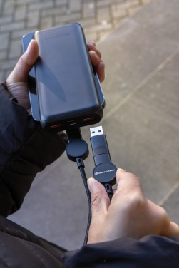 Logotrade liikelahjat kuva: Oakland RCS 1.2m 6-in-1 nopean latauksen 45W kaapeli