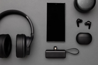 Logo trade liikelahja mainoslahja tuotekuva: Powerlink RCS 3000mAh virtapankki USB-C:llä muovista