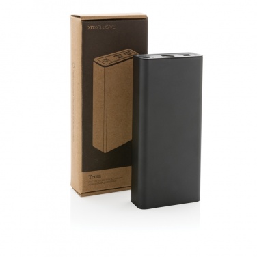 Logotrade mainoslahjat kuva: Terra RCS alumiininen 20w 20000mAh varavirtalähde