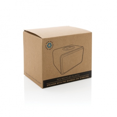 Logotrade mainostuote tuotekuva: RCS Rplastic 5W bambukaiutin