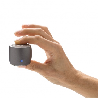 Logo trade liikelahjat mainoslahjat kuva: Swiss Peak RCS 3W bassokaiutin kierrätetystä alumiinista