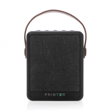 Logo trade mainoslahja kuva: Skywave aurinkovoimakaiutin 12W RCS kierrätetystä muovista