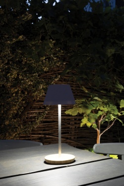 Logotrade mainoslahjat kuva: Pure Glow USB-ladattava pöytälamppu RCS muovista