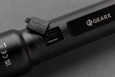 Logotrade mainoslahja tuotekuva: RCS USB uudelleenladattava raskaansarjan taskulamppu