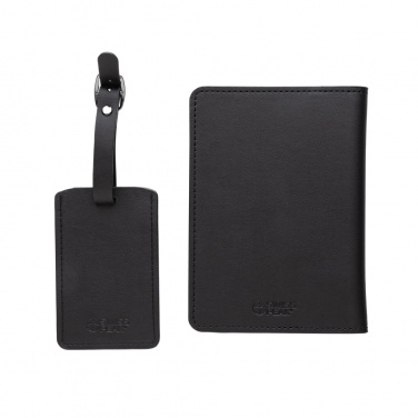 Logo trade liikelahja kuva: Swiss Peak GRS matkalahjasetti kierrätetystä PU:sta