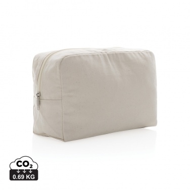 Logotrade liikelahja mainoslahja kuva: Impact Aware™ 285 gsm rcanvas toilettilaukku värjäämätön