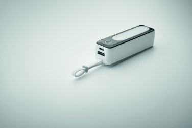 Logo trade mainoslahja ja liikelahja tuotekuva: 5000 mAh tehopankki COB:llä