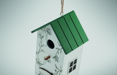 Logo trade mainoslahjat ja liikelahjat kuva: Linnunpönttö vanerista