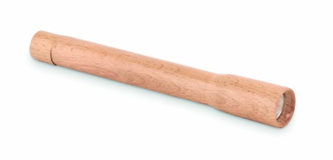 Logotrade mainostuotet kuva: Puinen taskulamppu COB-valolla