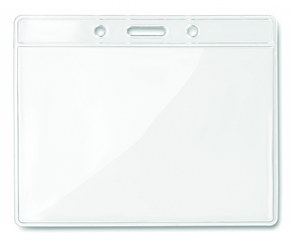 Logo trade mainoslahja ja liikelahja tuotekuva: Kirkas tasku