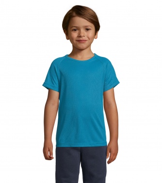Logo trade mainoslahjat tuotekuva: SPORTY Lasten T paita 140g