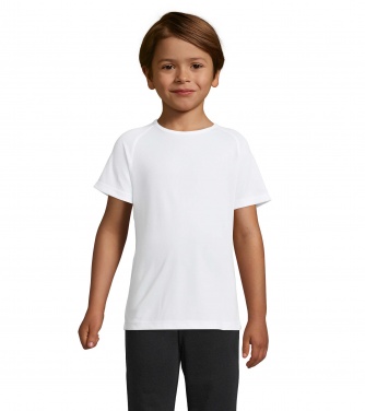 Logotrade liikelahja tuotekuva: SPORTY Lasten T paita 140g