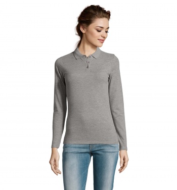 Logotrade liikelahja tuotekuva: PERFECT Naisten LSL POLO180