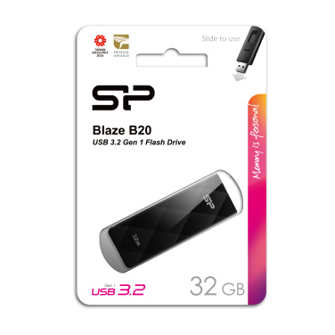 Logotrade liikelahjat kuva: Pendrive Silicon Power B20 USB 3.0