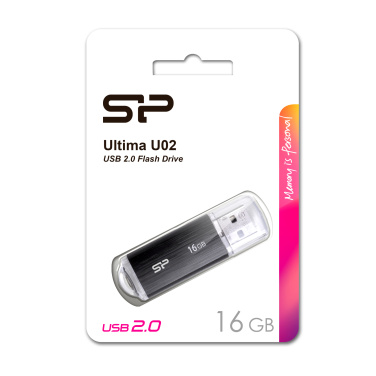 Logotrade mainoslahja tuotekuva: Pendrive Silicon Power Ultima U02 2.0